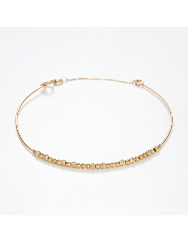 Bracelet Or Jaune 375/1000 "Pépites d'Or"